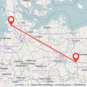 Heide Frankfurt (Oder) Mitfahrgelegenheit Karte