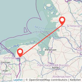 Heide Emden Mitfahrgelegenheit Karte
