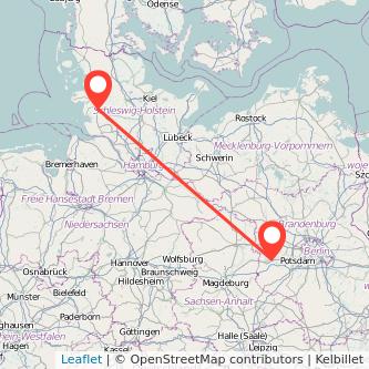 Heide Brandenburg an der Havel Bahn Karte