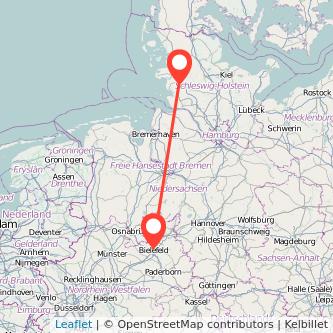 Heide Bielefeld Mitfahrgelegenheit Karte