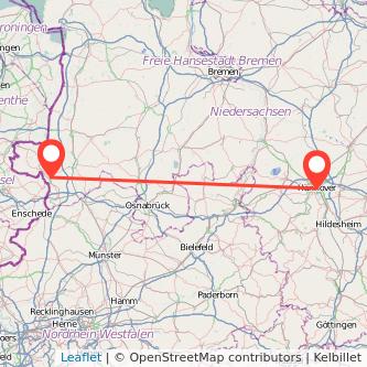 Hannover Nordhorn Mitfahrgelegenheit Karte