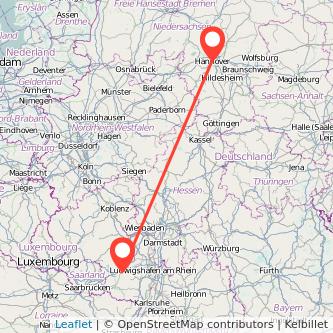 Hannover Kaiserslautern Mitfahrgelegenheit Karte