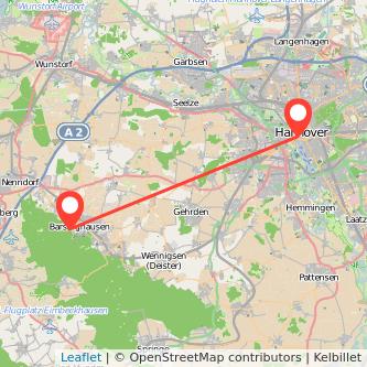 Hannover Barsinghausen Mitfahrgelegenheit Karte