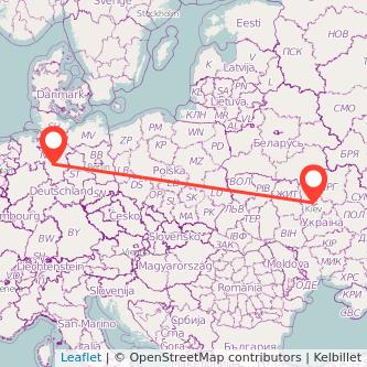 Hannover Kiew Mitfahrgelegenheit Karte