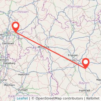 Hanau Neumarkt in der Oberpfalz Mitfahrgelegenheit Karte