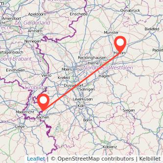 Hamm Herzogenrath Mitfahrgelegenheit Karte