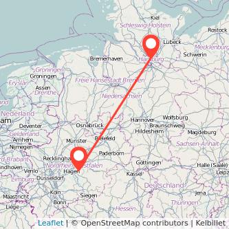 Hamburg Iserlohn Mitfahrgelegenheit Karte