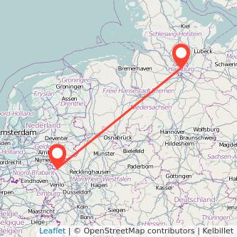 Hamburg Goch Mitfahrgelegenheit Karte