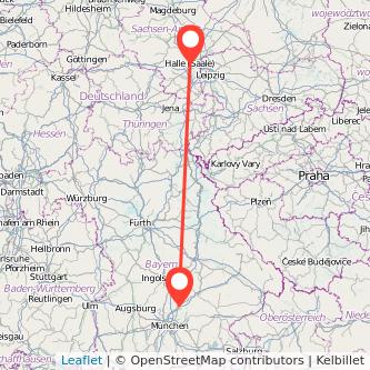 Halle Freising Mitfahrgelegenheit Karte