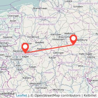 Halberstadt Dortmund Mitfahrgelegenheit Karte