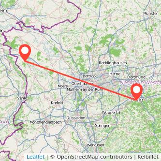 Hagen Weeze Mitfahrgelegenheit Karte