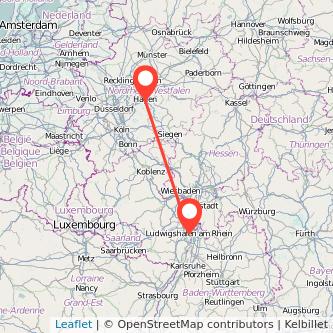 Hagen Ludwigshafen Mitfahrgelegenheit Karte