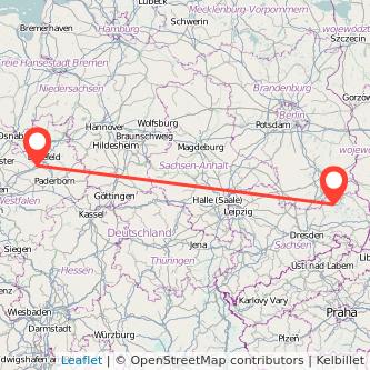 Gütersloh Hoyerswerda Mitfahrgelegenheit Karte