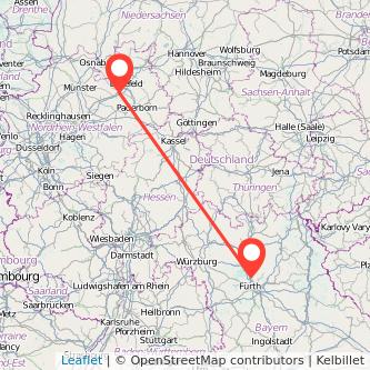 Gütersloh Erlangen Mitfahrgelegenheit Karte