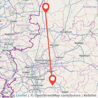 Gummersbach Meppen Mitfahrgelegenheit Karte