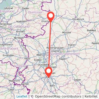 Gronau Köln Mitfahrgelegenheit Karte