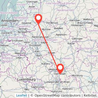 Gronau Darmstadt Mitfahrgelegenheit Karte