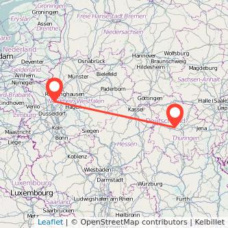 Gotha Oberhausen Mitfahrgelegenheit Karte