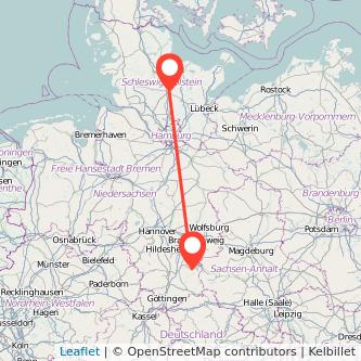 Goslar Neumünster Mitfahrgelegenheit Karte