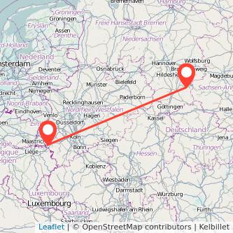 Goslar Aachen Mitfahrgelegenheit Karte