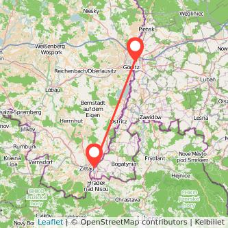Görlitz Zittau Mitfahrgelegenheit Karte