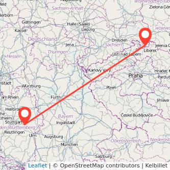 Göppingen Zittau Mitfahrgelegenheit Karte