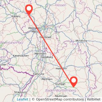 Göppingen Limburg Mitfahrgelegenheit Karte