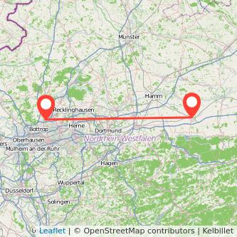 Gladbeck Soest Mitfahrgelegenheit Karte