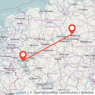 Gifhorn Düsseldorf Mitfahrgelegenheit Karte