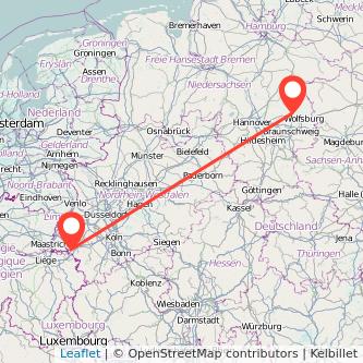 Gifhorn Aachen Mitfahrgelegenheit Karte
