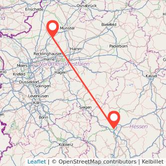 Gießen Dülmen Mitfahrgelegenheit Karte