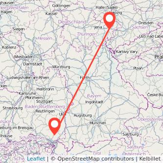 Gera Ravensburg Mitfahrgelegenheit Karte