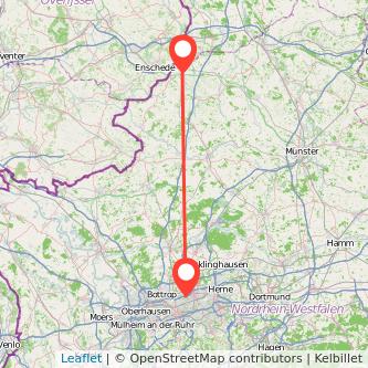 Gelsenkirchen Gronau Mitfahrgelegenheit Karte