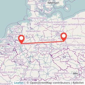 Gelsenkirchen Cottbus Mitfahrgelegenheit Karte