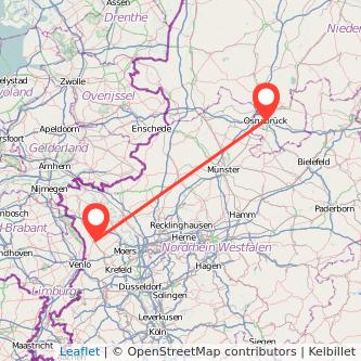 Geldern Osnabrück Mitfahrgelegenheit Karte
