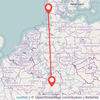 Geislingen Keitum Bahn Karte