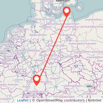Geislingen Stralsund Bahn Karte