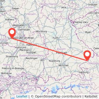 Bad Füssing Kaiserslautern Bus Karte