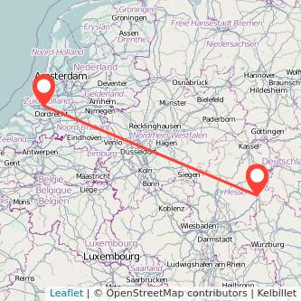 Fulda Rotterdam Mitfahrgelegenheit Karte