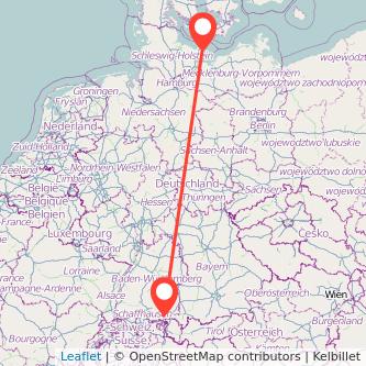 Friedrichshafen Heringsdorf Bahn Karte