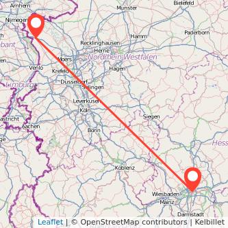 Frankfurt am Main Goch Mitfahrgelegenheit Karte