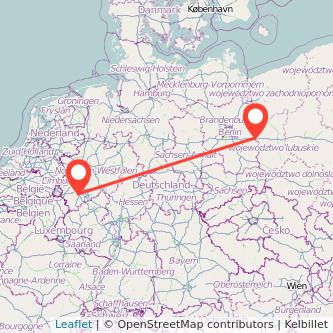 Frankfurt (Oder) Erftstadt Mitfahrgelegenheit Karte
