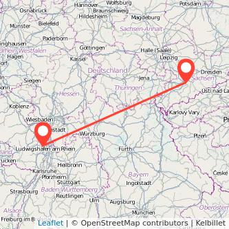 Frankenthal Chemnitz Mitfahrgelegenheit Karte