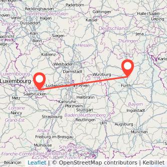 Forchheim Neunkirchen Mitfahrgelegenheit Karte