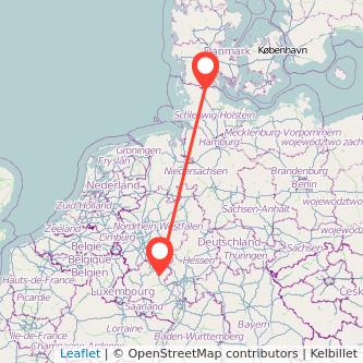 Flensburg Boppard Bahn Karte