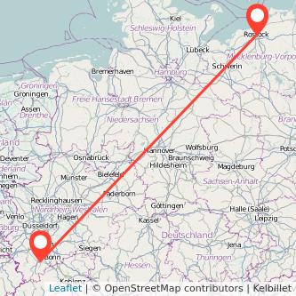 Euskirchen Rostock Mitfahrgelegenheit Karte