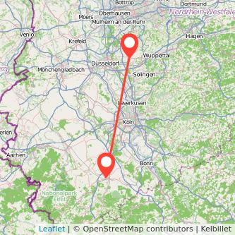 Euskirchen Mettmann Mitfahrgelegenheit Karte