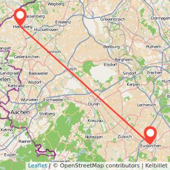 Euskirchen Heinsberg Mitfahrgelegenheit Karte
