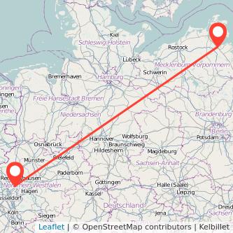 Essen Greifswald Mitfahrgelegenheit Karte