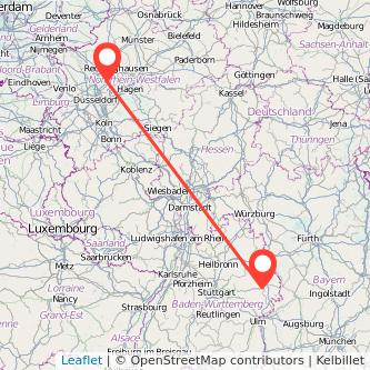 Essen Aalen Mitfahrgelegenheit Karte